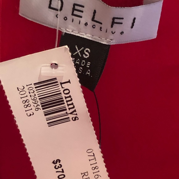 STUNNING RED SHIRT XS DELFI - Picture 5 of 9